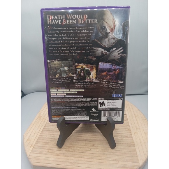 Rise of Nightmares | Xbox 360 (Kinect), 2011 | CIB |‎ Tested & Works - Picture 4 of 9